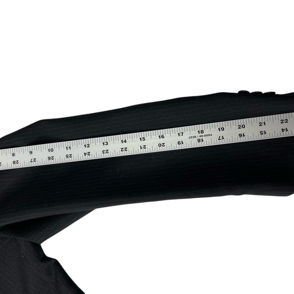 Sergio Valente Suit Jacket Adult Mens 42 Gray Charcoal - Picture 12 of 13